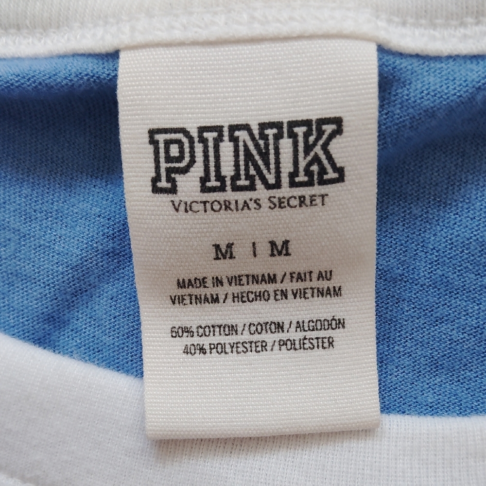 PINK Victoria's Secret Kids Light Blue Tee - Picture 8 of 8
